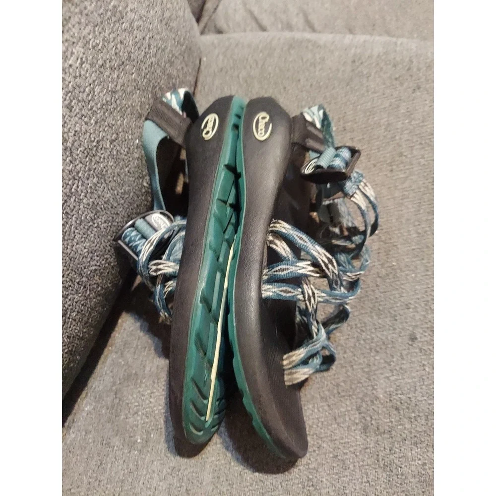 Chaco Sandals Womens 8‎ ZX/2 Classic Hiking Strappy Multicolor Comfort Toe-Loop